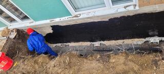 waterproofing the foundation