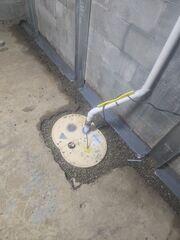 TripleSafe has a perforated basin, allowing groundwater seepage from the walls and below the slab to be pumped out of the basement.