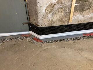 Complete remediation of a water-damaged basement in Sainte-Aurelie, QC