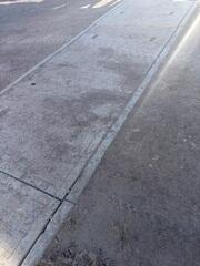 Concrete panels were successfully re-leveled, restoring proper alignment and support.