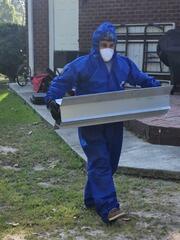 Carrying beams to support the SmartJack.