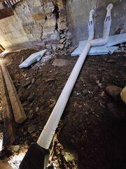 Outlet - Installed to safely direct water away from the home
 Discharge Line System - Installed to prevent freezing and discharge line backups