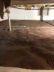 Drainage matting installed in crawl space in Indian Head, MD