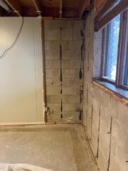 The area before our waterproofing solutions are installed