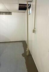 The flooring was restored