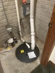 After: Gustavo and his crew successfully secured the products throughout the basement.