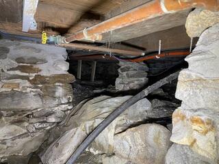 Crawl Space Encapsulation in Peacham, Vermont | Matt Clark's Northern Basem...