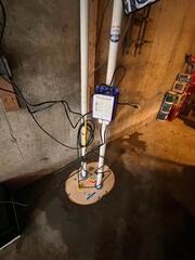TripleSafe sump pump system for high-capacity, reliable water removal
 WaterGuard interior drainage system to capture water at the foundation perimeter