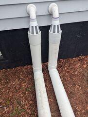 IceGuard® discharge line system to prevent freezing backups