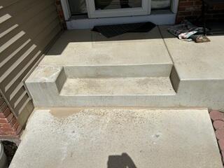 After our crew lifted the slab with PolyLevel and sealed the joints with NexusPro
