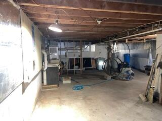 A wet basement in Marlow, New Hampshire, will be transformed into a dry, usable, safe space for storage.