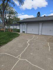After the slabs were lifted, NexusPro was applied along the cracks and joints