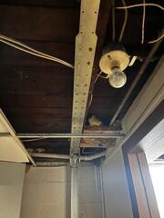 During: Our Foreman, Aaron, and his crew secured all the PowerBraces on the struggling walls.