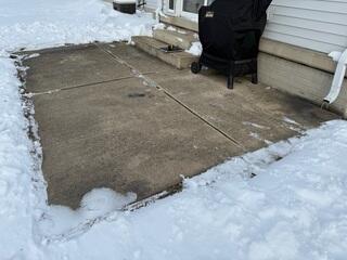 Cresco, IA, Uneven Concrete Leveled