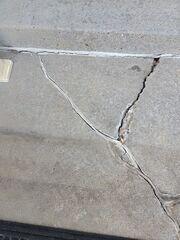 Bismarck, ND, Dropping Driveway Lifted and Leveled