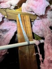 In addition to the rotten subfloor support beam, almost 2 dozen subfloor piers inside of this crawl space were rotten and cracked.