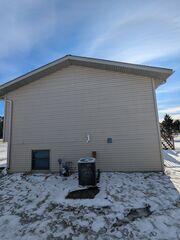 The exterior of the home before our our crew installed our radon mitigation system
