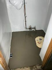 After the flooring has been restored