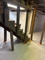CleanSpace vapor barrier system installed across the crawl space basement floor and walls
Moisture protection improvements throughout the space
Encapsulation detailing around structural supports and foundation areas
Sealing of exposed crawl space basement surfaces to help improve overall moisture control