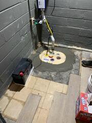 The flooring restored after the successful installation