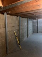 After our crew installed PowerBrace to stabilize the foundation