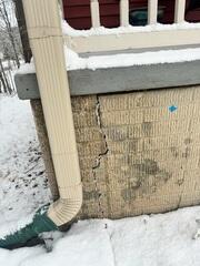 Foundation Settlement Repair in Junction City, OH