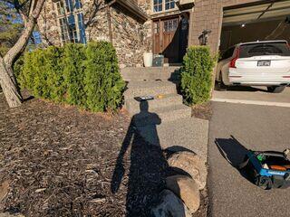 Sinking Concrete Step Repair in Plymouth, MN
