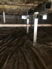 Foundation Repair in Crawl Space in Remington, VA