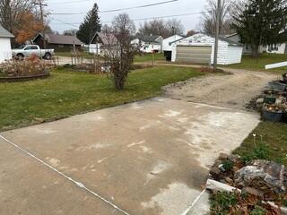 During: Our Foreman, Patrick, and his crew worked hard to complete the lift and level the damaged concrete.