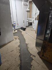 After all of our products were successfully installed, the flooring was restored
