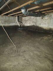 The SmartSump crawl space sump pump will keep moisture and humidity down.
