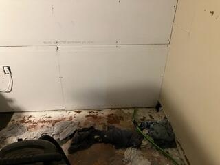 Basement Water Repair in Devils Lake, ND, Completed