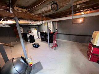 Water would seep into this Grafton, Vermont, basement during heavy rainstorms.