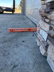 Sinking Concrete in Horace, ND, Repaired