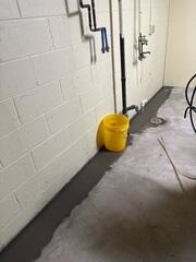 The flooring has been restored