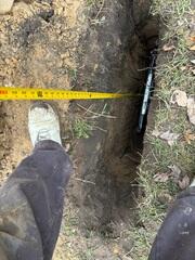 Mid-Install: GeoLock Placed Outside of Home
