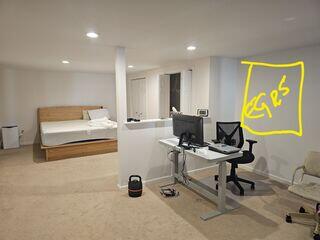 The existing basement window was too small and did not provide an adequate emergency exit.