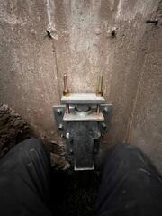 Push Piers Hydraulically Pressurized