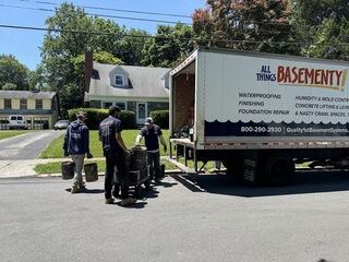 Historic Home Waterproofing Project in Wayne, PA