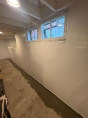 Once everything was successfully installed, the flooring is restored