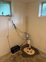 The liner was replaced with our TripleSafe liner and UltraSump was installed