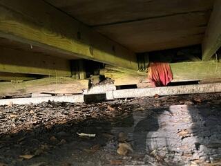 Rotten Subfloor in Moss Point, MS