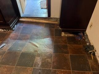 These damaged structures can cause uneven flooring inside the house