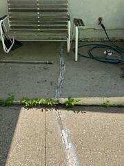 Bismarck, ND, Damaged Patio Leveled