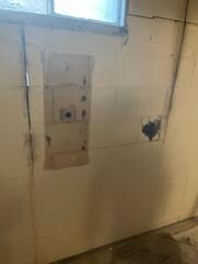During: Our Foreman, Gabriel, and his crew secured the GeoLock Wall Anchors on the cracked and separating walls.