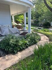 During: Our Foreman, Ryan, and his crew worked hard to secure all the products throughout the damaged sidewalk.