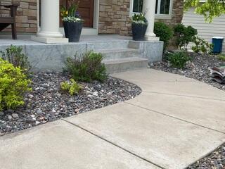 Driveway and Walkway Lifted in Maple Grove, MN
