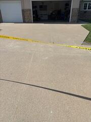 after driveway