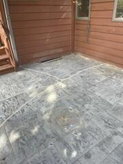 After: The homeowner was delighted with the work completed by Charlie and his crew.