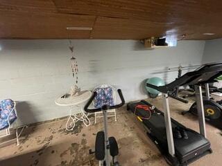 Bowed Foundation Wall in Cresco, IA, Repaired